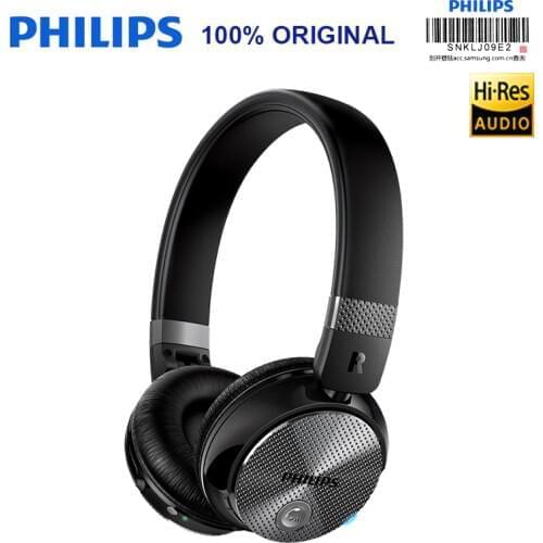 Philips Original SHB8850 Active Noise Cancelling Wireless Bluetooth Headphones NFC Headset with Microphone Official Verification