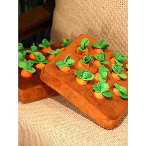Pull Radish Plush Toy Pet Bite Doll Fruit Vegetable Field Cats Dogs And Pets Relieve Boredom And Stubborn Illness