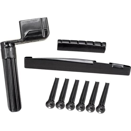 String Nails Pegs+Saddle Nut+Guitar String Musical Instrument Part