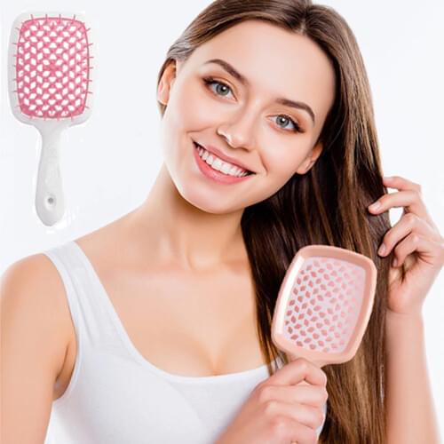 Detangle Hairbrush Women Wet Comb Hair Brush Professional Hair Brush Massage Comb Brush For Hair Hairdresser Hairdressing Tools