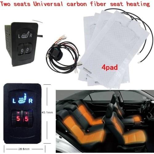 Carbon fiber series Waterproof heating Color: Mini 5 Files 2 Wheel heating Switch WATERCARBON Minimum 5 Files 2 Wheel Switch Bu