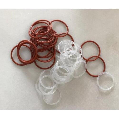 CS1.2mm x OD 5 5.5 6 6.5 7 8 9 10 12 13 14 15 16 17 18 19 20 22mm silicone seal rubber o ring gasket silicone o-ring