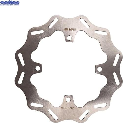 240MM Rear Brake Disc Rotor For Kawasaki KX125 KX250 2003-2008 KX250F 2004-2018 KX450F 2006-2018 KLX450R 2008-2015 Motocross