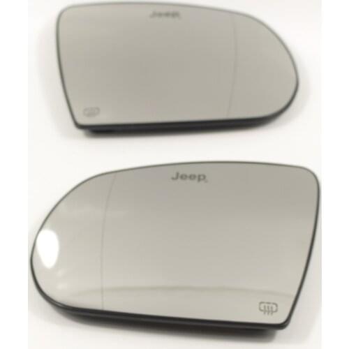 Clear Heated Electric Wing Mirror Glass For Jeep Grand Cherokee 2014-2018