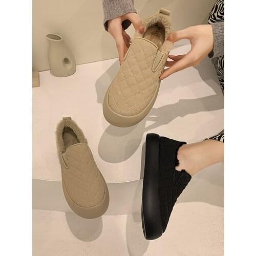 Womens shoes snow boots 2020 winter new fashion casual warm cotton shoes