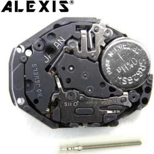 2 Piece x PC21J NEW Japan Quartz Watch Movement Battery Included Replace Repair