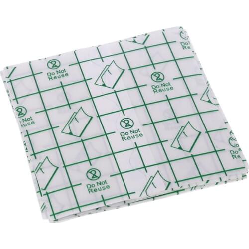 20Pcs/Lot 8*8cm Waterproof Tape Plaster Fixation Tape Breathable Antiallergic