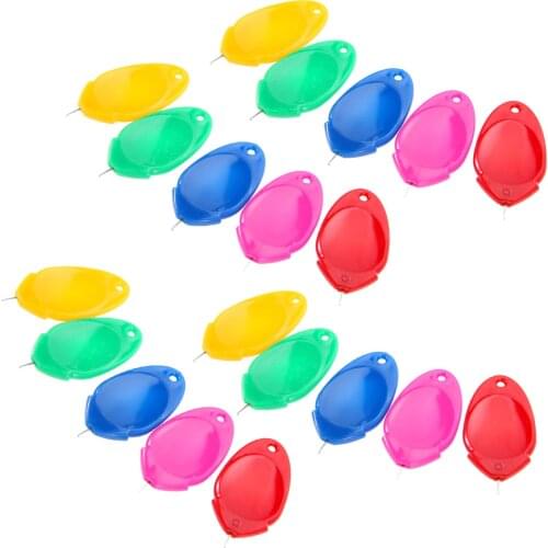 20pcs DIY Threader Elderly Guide Needle Easy Device Automatic Thread Sewing Tools Handmade Sewing Accessories Random Color