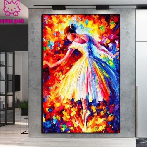 Diamond embroidery Abstract ballet dancer Full drill diamond painting set 5d diy diamond mosaic Cross Stitch home decoration