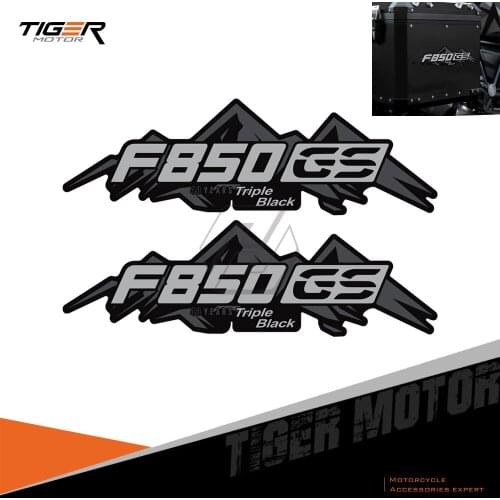 For BMW Motorrad Aluminum Panniers Box F850GS Triple Black 40 Years Decals Motorcycle Reflective Sticker