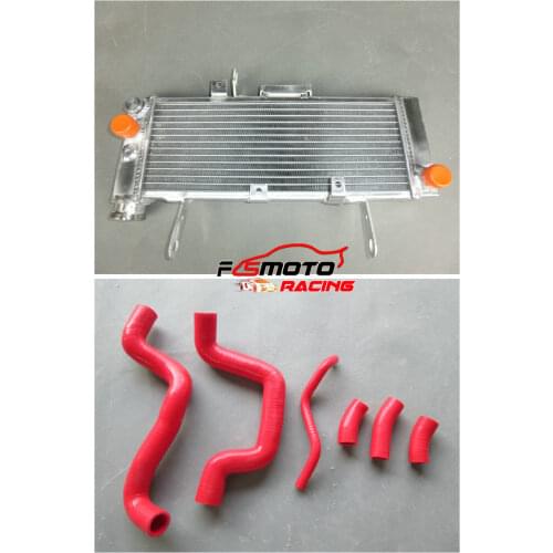 Aluminum radiator & BLAK HOSE For SUZUKI SV650N SV650 SV 650 650V 03 04 2003 2004