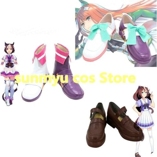 Uma Musume Pretty Derby Special Week Silence Suzuka Toukai Teiou Shoes boots Cosplay Custom Size