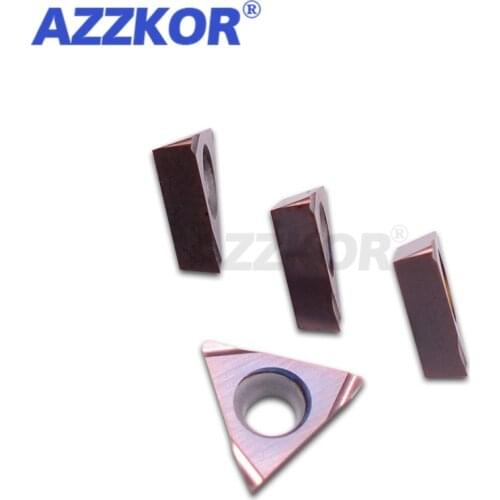 Boring Hole Double-sided Fast-Feed Milling Brown TPGH080204L Steel Stainless Special Open Finishing Insert For CNC Machine Tool