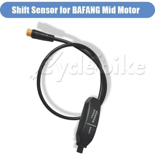 Ebike Gear Shift Sensor For BAFANG BBS01 BBS02 BBSHD Mid Drive Motor 3Pin Waterproof And 1T2 Waterproof Cable
