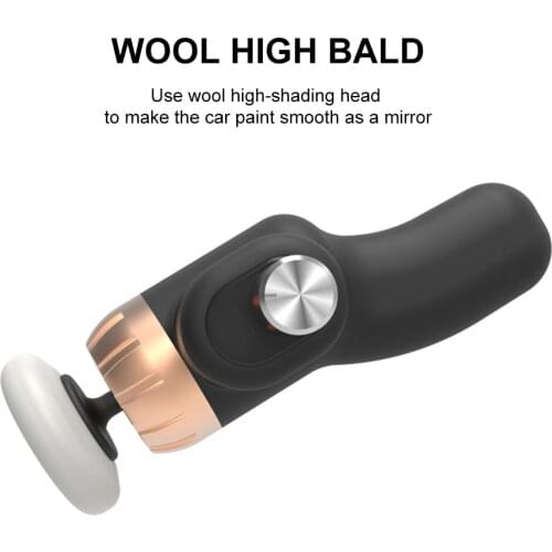Car Electric Polisher Cleaning and Polishing Waxing Machine Automobile Surface Scratch Repair Tool Mini Polishing Machine