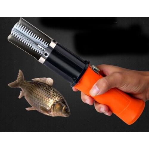 Powerful Electric Fish Skin Scaler Descaler Scale Scraper Knife 1500MA Rechargeable Lithium Battery Fishscale Seafood Tools