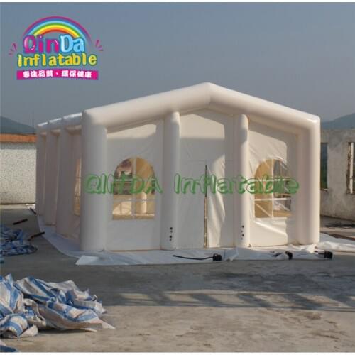 China Exhibition Event Booth & Dome Paty & Advertising commercial sale giant white marquee inflatable large event tent for