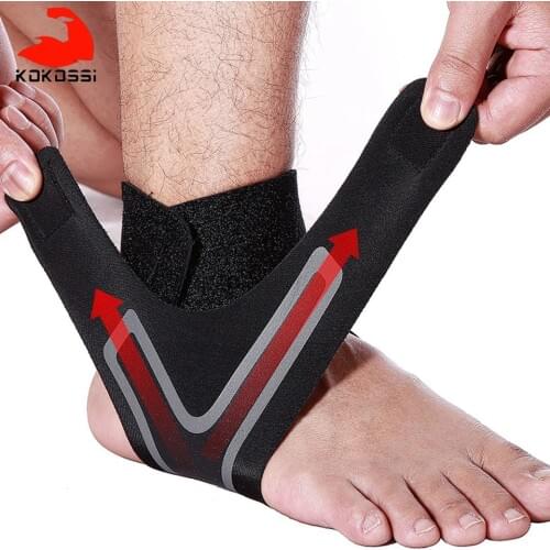 KoKossi 1 PC Sports Ankle Brace Fitness Gym Ankle Support Gear Elastic Foot Weights Wraps Protector Legs Power Weightlifting