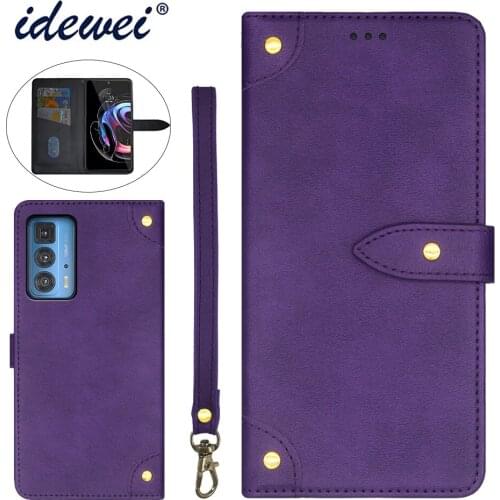 Applicable to Motorola Edge 20 Pro mobile phone case fold bracket function protection leather case phone case funda capa co