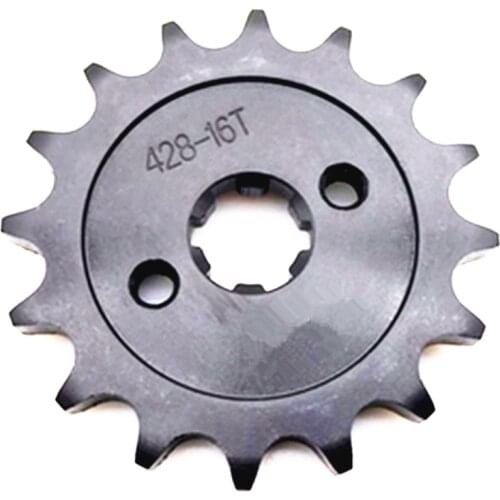 Mortorbike Small Sprocket 16 Teeth Pinion for Benelli TNT125 BJ125-3E 125cc ATV Dirt