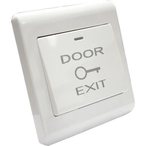 NO COM Access Control System Door lock Release Exit Button Sensor Switch/door access push button
