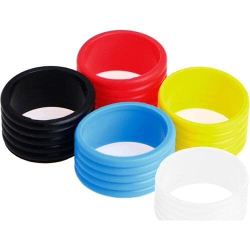 New Stretchy Tennis Racket Handles Rubber Ring Tennis Racquet Band Overgrips