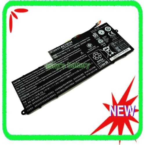 New 11.4V AC13C34 Battery For Acer Aspire V5-122P V5-132P Series 3ICP5/60/80