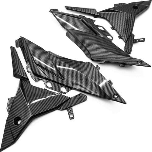 Carbon Fiber Pattern Side Seat Panel Frame Cover Fairing for SUZUKI GSXR250 GSX250R 2017-2020