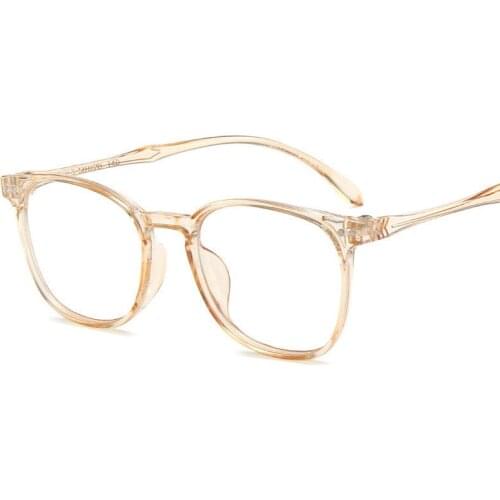 Anti blue light glassees Women Square Men Optical Myopia Glasses Frames Clear Transparent Computer Eyewear for Men Oculos