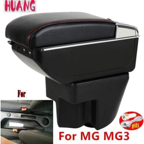 For MG MG3 armrest box For Morris Garages mg3 car center console armrest modification accessories with USB