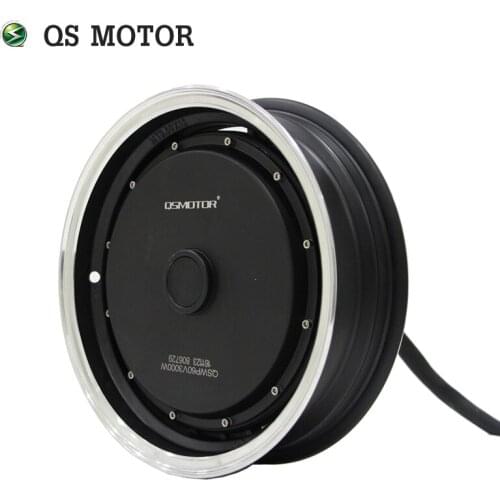 QS Motor 12 inch 260 3000W V3 Electric Scooter Single Shaft Hub Motor For sale