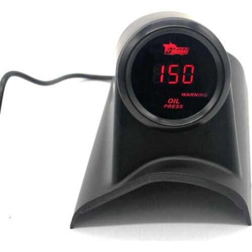 Universal 52mm 2inch Single Hole Gauge A Pillar Meter Dash Pod