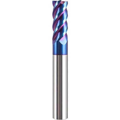 ZGT mill cnc Tools Milling Cutter HRC65 4 Flute Alloy Carbide Endmill 4mm 5mm 6mm 8mm 10mm Tungsten Steel Wood Cutter End Mill