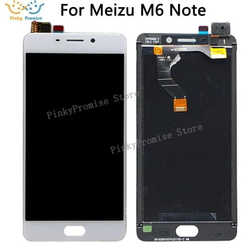For Meizu M6 Note LCD With Frame Touch Screen 5.5" Meilan Note 6 M721H M721Q Display Screen Glass Assembly