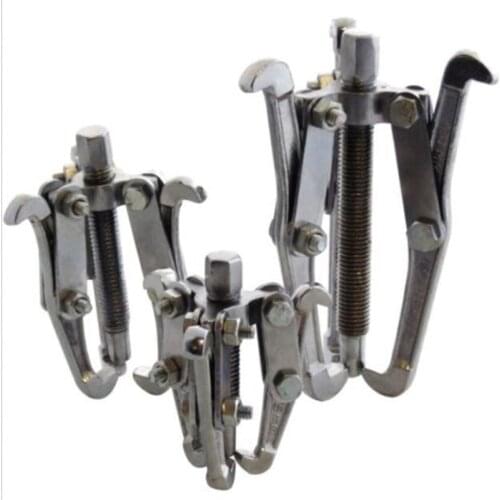 3pcs 3 Jaw Bearing Puller Auto Gear Remover Pulling Extractor Tool with Reversible Legs