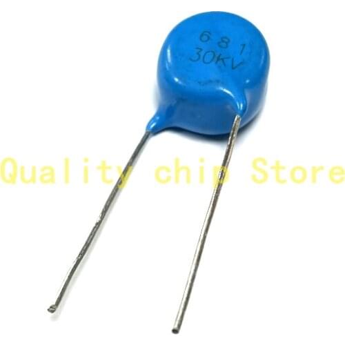 5PCS 30KV 681 680PF 30KV681 High voltage ceramic chip ceramic capacitor In Stock
