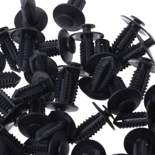 50 Pcs Car Auto Push Type Bumper Retainer Fasteners Clip for bmw Mercedes Dropshipping