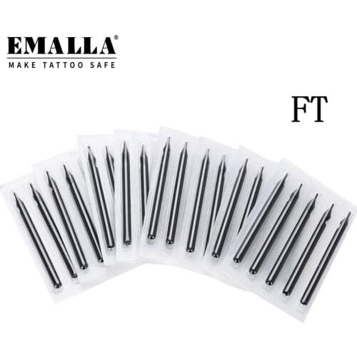 50PCS/BOX 5/7/9/11/13/15F Flat Tattoo Tips Tubes Black Long Disposable Tips For Tattoo Accessories Tattoo Needles Free Shipping
