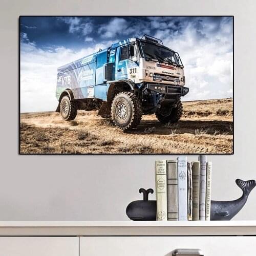 New product 5d diy diamond painting truck landscape diamond mosaic resin diamond embroidery decoration gift crafts E1554