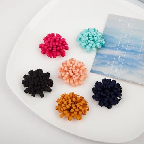 Tassel girl Head Flower Without Clip Girls Hair Accessories Headdress Flower