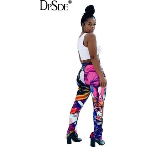 Женские брюки с высокой талией DPSDE China At AliExpress