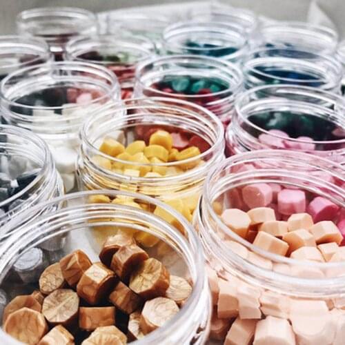180PCs DIY Wax Seal Jar Bottle Sealing Beads Can Stamp Tools for Envelope Wedding Gifts Journal Wedding Art Postcard Stamping