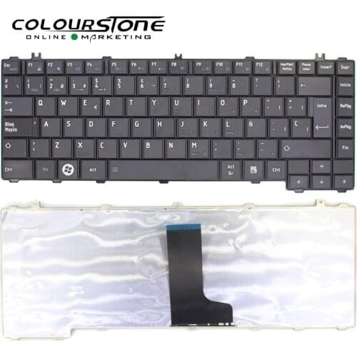 New Spanish Laptop Keyboard For Toshiba C600 C600D L640 L600 L600D L630 C640 C645 L700 L640 L645 L730 L635 SP Laptop Teclado