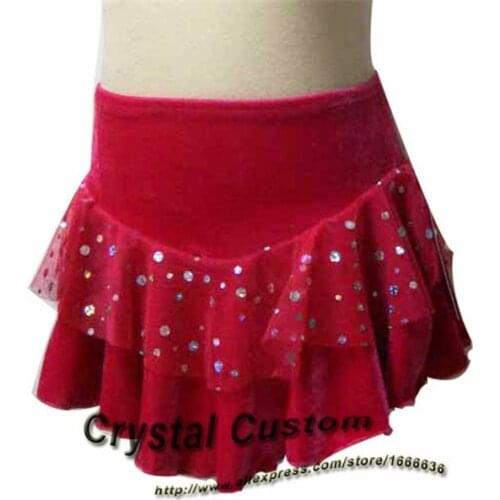 Hot Sales Custom Figure Skating Skirt For Grils Elegant New Brand Vogue Ice Skating Dresses For Competition DR2112