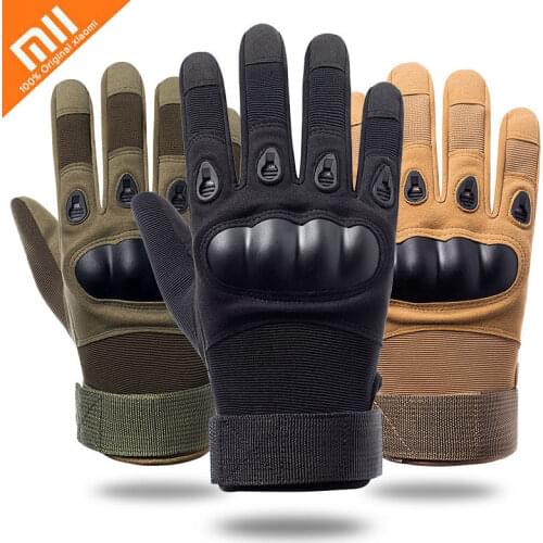 Xiaomi Army Combat Tactical Gloves for Men Full Finger Sports Camouflage Shoot Combat Mittens Outdoor Non-slip Cycling Gloves