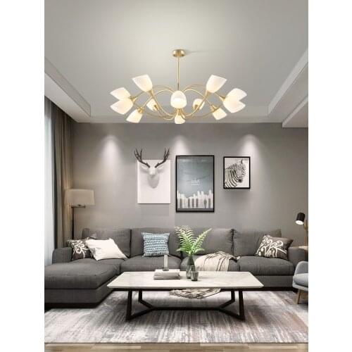 Modern crystal chandelier lighting industrial light fixture glass for kitchen hanglampen lamparas de techo luzes de teto