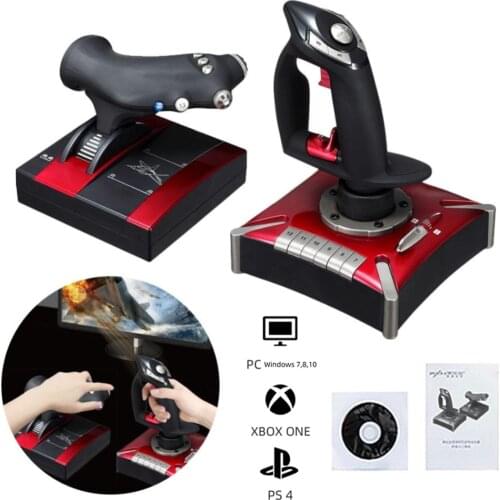 PXN-2119II Flight Joystick Controller For PC Flight Stick Joysticks Gaming For Microsoft Flight Simulator 2021