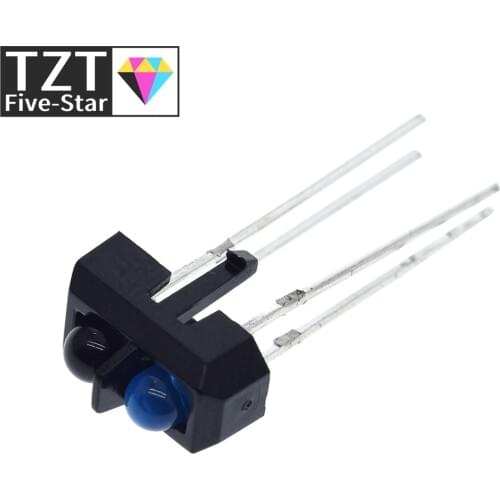 TZT 10pcs TCRT5000L TCRT5000 Reflective Infrared Optical Sensor Photoelectric Switches