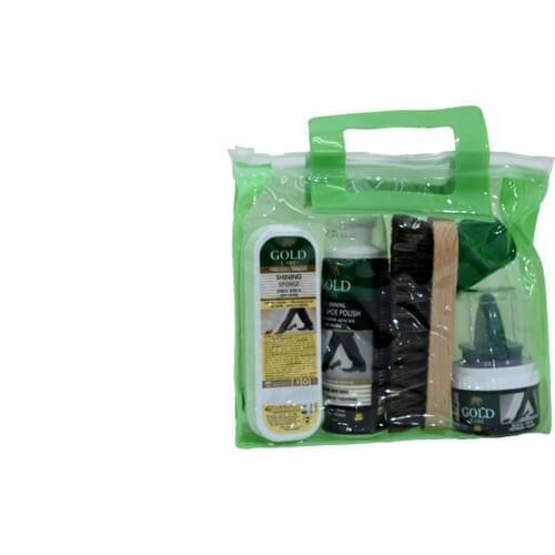 Gold Care Shoe Polish Set Black