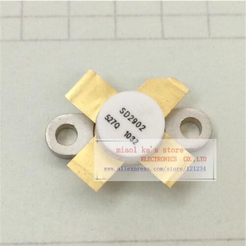 100% Original: SD2902 sd2902 [RF Mosfet N-channel 28V 25mA 400MHz 13.5dB 15W M113]-High-quality original transistor